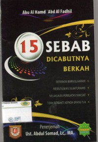 15 Sebab Dicabutnya Berkah