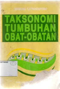 Taksonomi Tumbuhan Obat- Obatan