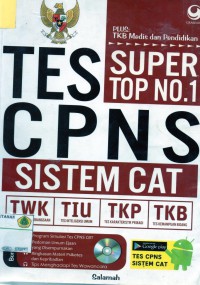 Tes CPNS Sistem CAT super Top No 1 TWK, TIU TKP TKB