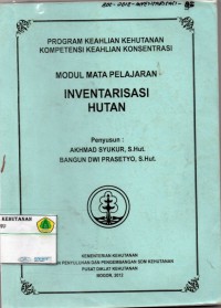 Modul: Inventarisasi Hutan