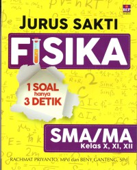 Jurus Sakti Fisika 1 Soal Hanya 3 Detik SMA/ MA kelas X,XI,XII