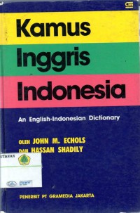 Kamus Inggris- Indonesia