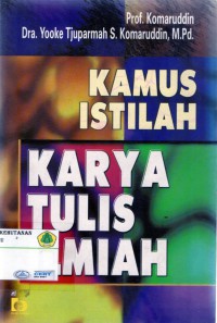 Kamus Istilah Karya Tulis Ilmiah