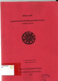 Bahan Ajar: Komunikasi Informasi Kehutanan