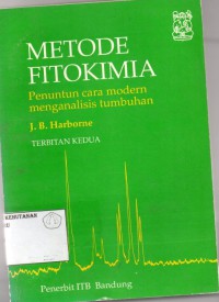 Metode Fitokimia Penuntun Cara Modren-Menganalisis Tumbuhan