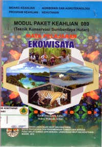 Modul Konservasi Sumberdaya Hutan: ekowisata 089