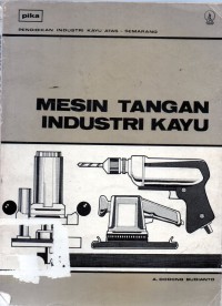 Mesin Tangan Industri Kayu