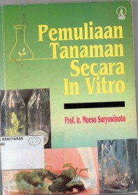 Pemulihan Tanaman Secara Invitro