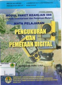 Modul paket Keahlian 088: Pengukuran Dan Pemetaan Digital