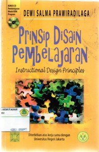 Prinsip Disain Pembelajaran : intructional design principles