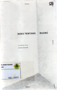 Buku Tentang Ruang: kumpulan puisi