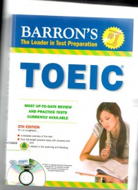 Toeic : most up- to date review and practice tests currently available