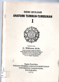 Image of Anatomi Tumbuh- Tumbuhan I
