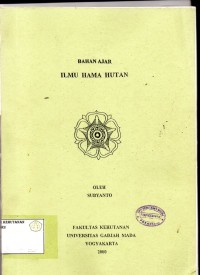 Image of Bahan Ajar: Ilmu Hama Hutan