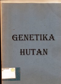 Image of Bahan Ajar: Genetika Hutan