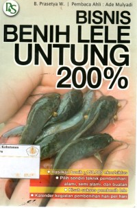 Image of Bisnis Benih Lele Untung 200 %