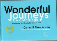 Image of Wonderful Journeys : for a marriage menyiapkan diri menuju pernikahan